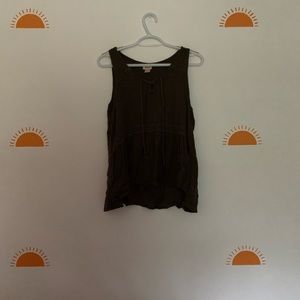 Dark Green Casual Mossimo Shirt